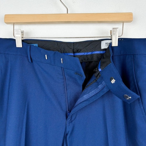 NWT Reaction Kenneth Cole Navy Blue Two Piece Suit Set Sz - Picture 11 of 14